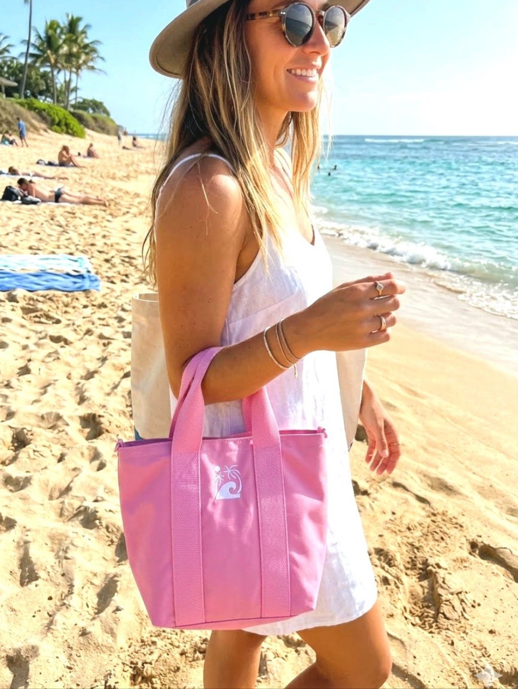 Insulated Tote Mini Cooler Crossbody Bag